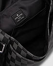 Жіноча брендова сумка Louis Vuitton District PM Damier Graphite Canvas Grey 26 х 23 х 7 см люкс якість, фото 3