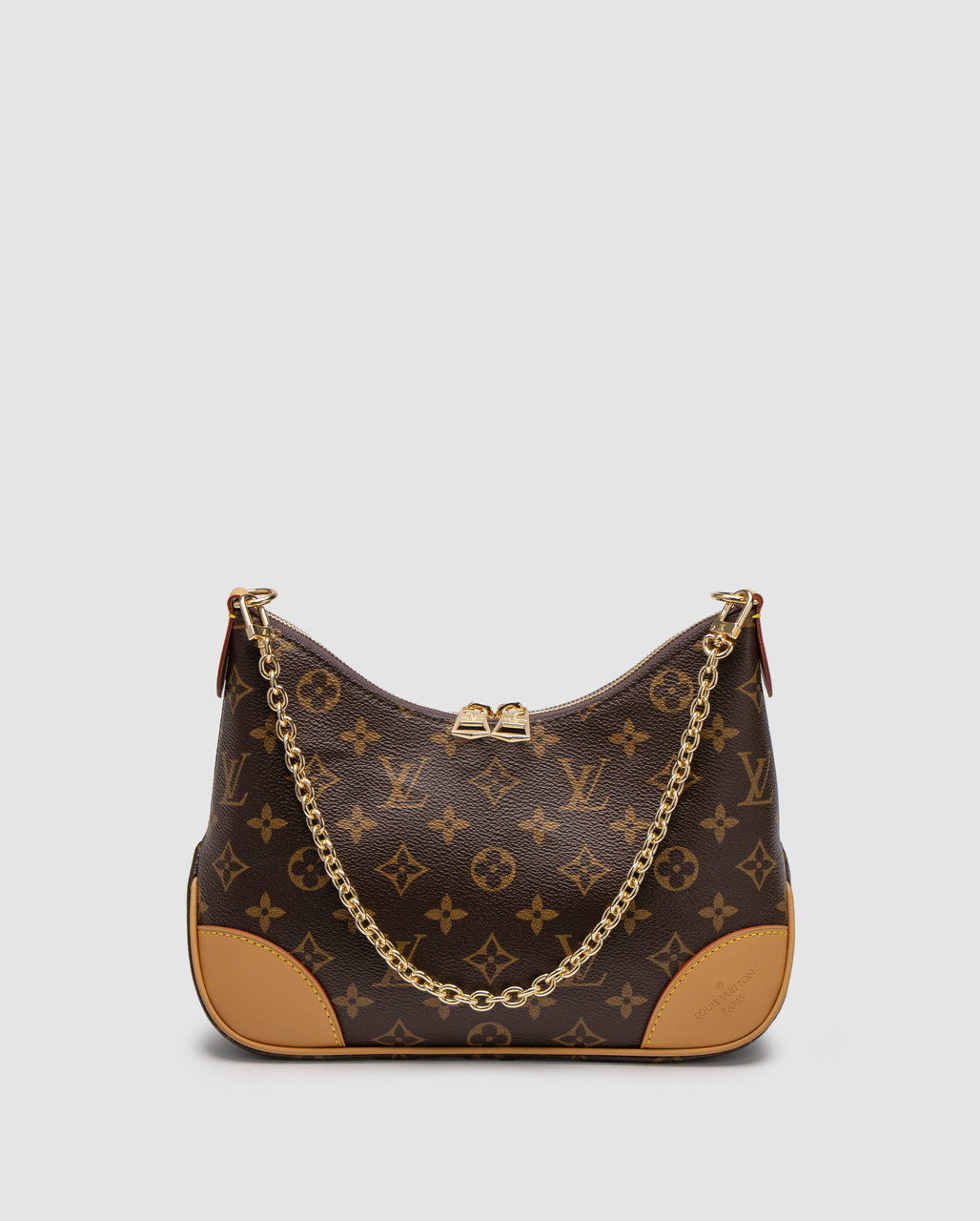 Жіноча брендова сумка Louis Vuitton Boulogne Monogram Canvas 27 х 16.5 х 9 см люкс якість, фото 1
