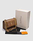 Жіноча брендова сумка Saint Laurent Medium Sunset in Smooth Leather 22 x 16 x 7 см люкс якість, фото 4