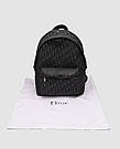 Сумка жіноча Dior Rider Backpack Black Dior Oblique Jacquard 28 х 37 х 13 см люкс якість, фото 4