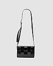 Жіноча брендова сумка Bottega Veneta Cassette in Intrecciato Leather Black люкс якість, фото 3