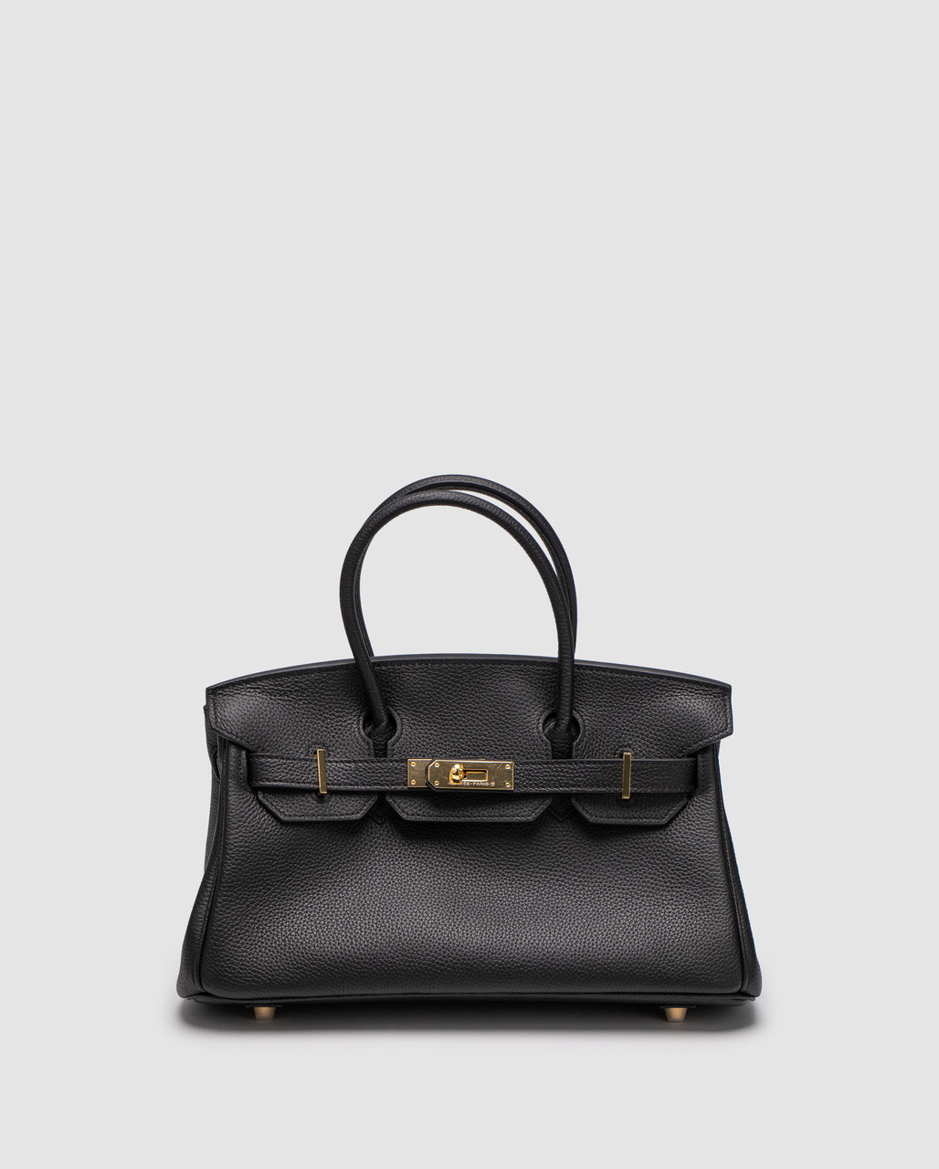 Жіноча брендова сумка Hermes Birkin 30 Black 29 х 16 х 16 см люкс якість, фото 1