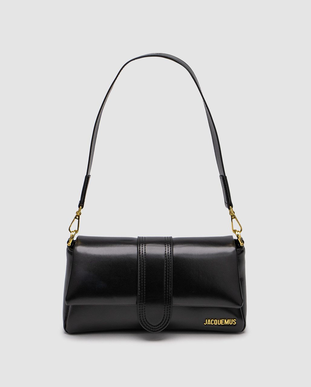 Жіноча брендова сумка Jacquemus The Bambimou Black 27 х 13 х 8 см люкс якість