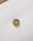 Сумка жіноча Coach Brook Flap Chain White\Gold 23 х 12 х 5 см люкс якість, фото 3