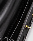 Сумка жіноча Balmain B-Buzz 24 Total Black 20x20x20 люкс якість, фото 4