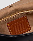 Сумка жіноча Coach Brook Flap Chain Bag Black\Gold 23 х 12 х 5 см люкс якість, фото 4