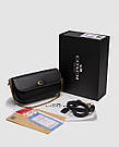 Сумка жіноча Coach Brook Flap Chain Bag Black\Gold 23 х 12 х 5 см люкс якість, фото 5
