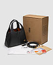 Жіноча брендова сумка Coach Lana Shoulder Bag 25 Black 25 х 19 х 10 см люкс якість, фото 5
