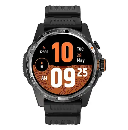 Смарт годинник Mobvoi TicWatch Atlas Black Новинка, фото 1