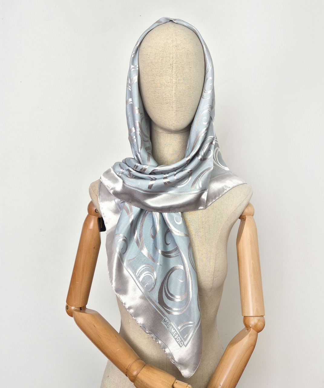 Хустка святкова Дубайський атлас Аіша венезль, фото 1