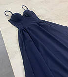 Плаття жіноче на бретельках корсет, фото 6
