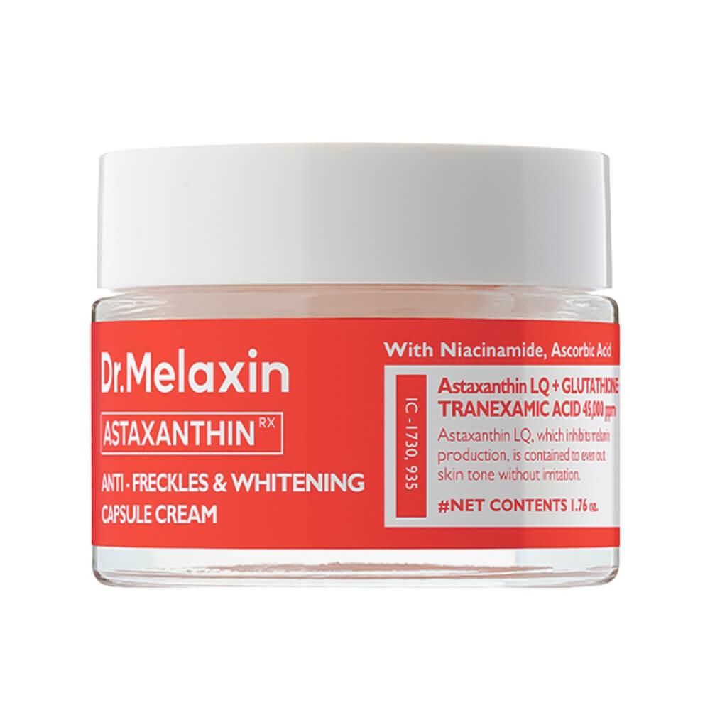 Відбілюючий крем Dr.Melaxin Astaxanthin Anti-Freckles & Whitening Capsule Cream 50 г
