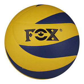 М'яч волейбольний жовто-синій FOX Soft Touch FX-8800, фото 1