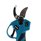 Потужний компактний акумуляторний секатор Makita 24V для гілок та кущів електричні садові ножиці садівника в кейсі, фото 6