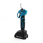 Потужний компактний акумуляторний секатор Makita 24V для гілок та кущів електричні садові ножиці садівника в кейсі, фото 5