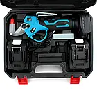 Потужний компактний акумуляторний секатор Makita 24V для гілок та кущів електричні садові ножиці садівника в кейсі, фото 9