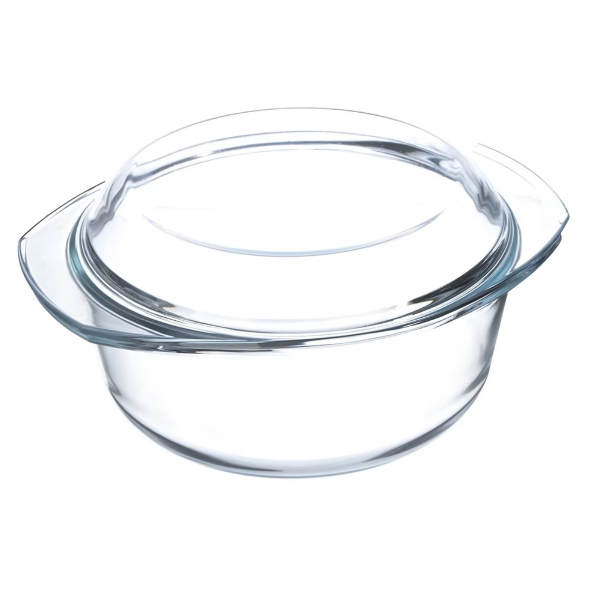 Каструля скляна для запікання A-PLUS 2.5 л (1081) Кругла