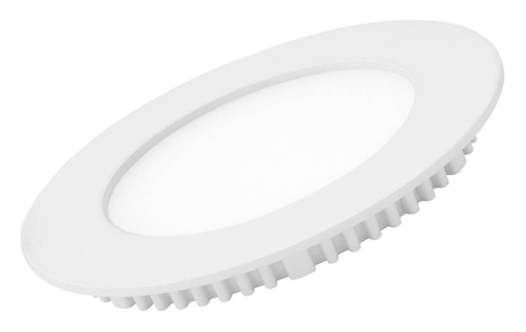 LED Світильник EUROLAMP круглий Downlight 4W 3000K, фото 1