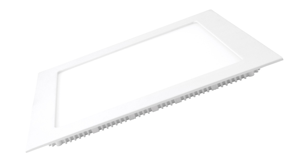 LED Світильник EUROLAMP квадратний Downlight 12W 3000K
