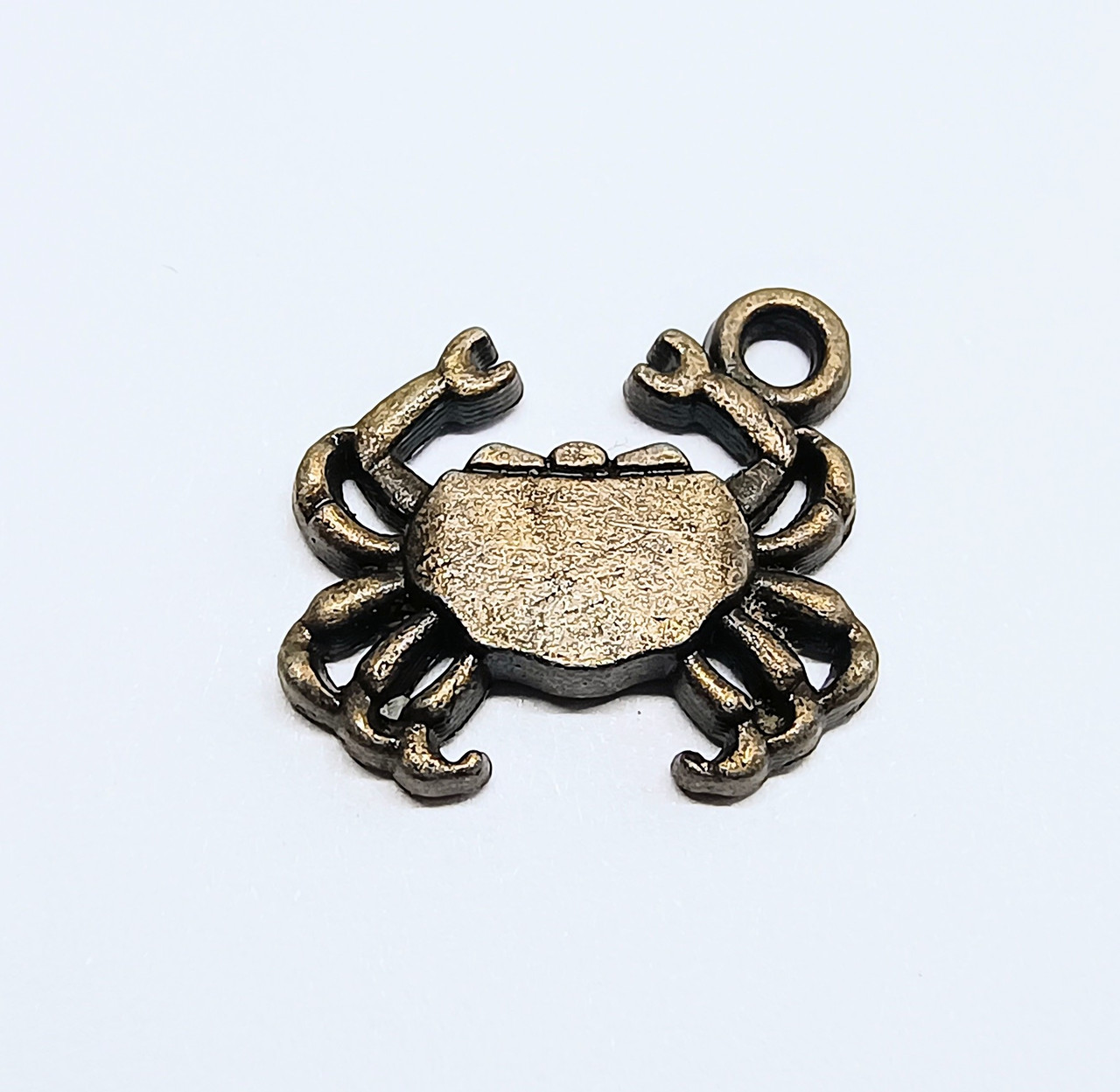 Підвіски металеві Finding Кулон краб море Антична бронза 15 мм x 16.5 мм
