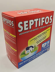 Біопрепарат для вигрібних ям, септиків, вуличних туалетів Septifos vigor 648г, (18порц./тиждень)