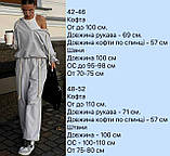 Костюм прогулянковий світшот та штани у кольорах 8653, фото 10