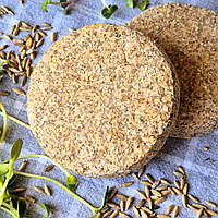 Житній бездрожжевий хліб із цільного пророщеного зерна, 130 г