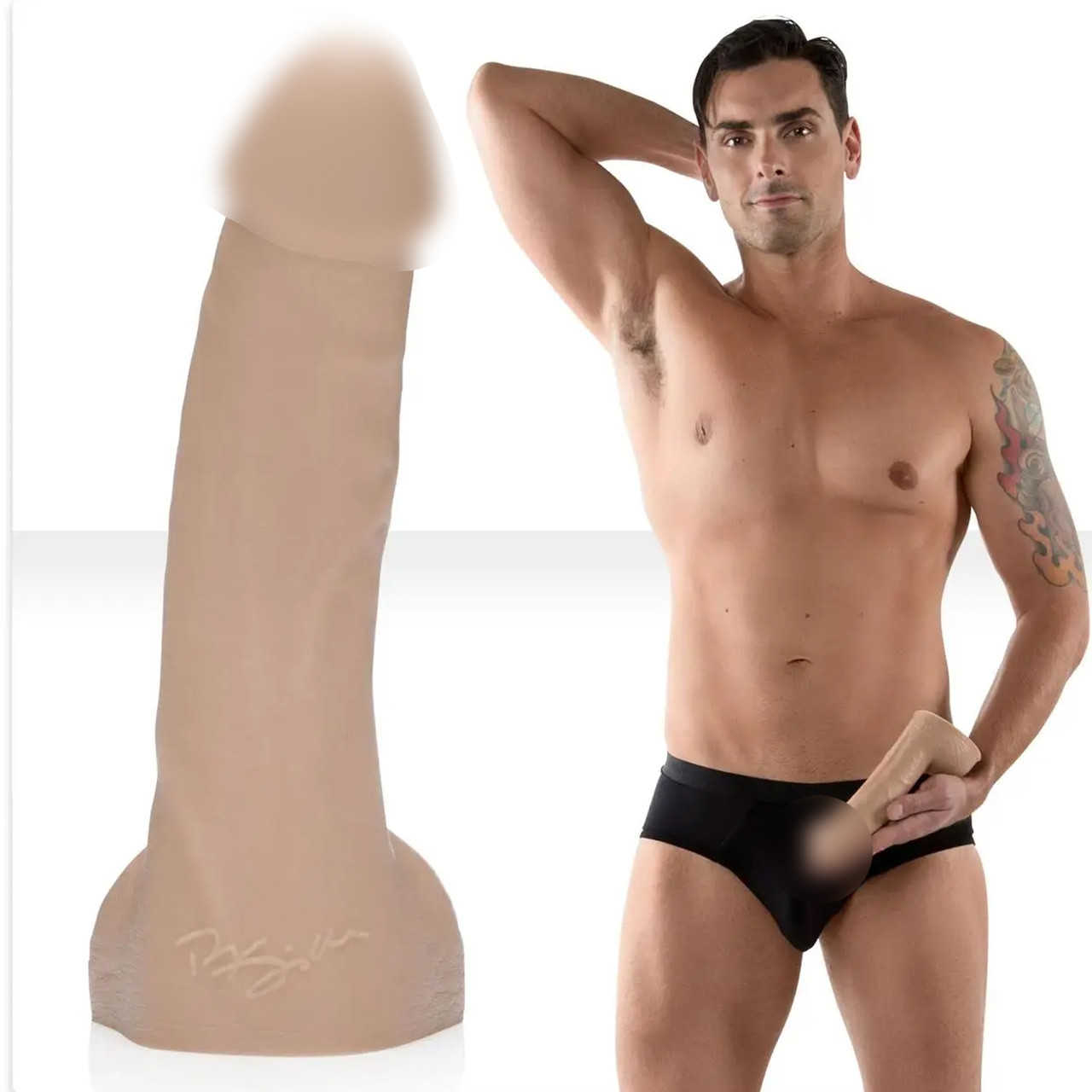 Фалоїмітатор Fleshjack Boys: Ryan Driller Dildo Feromon