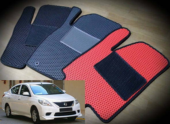 Килимки ЕВА в салон Nissan Almera (N17) '13-18, фото 1