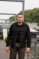 Сорочка чоловіча бавовняна "Coton" Intruder чорна (1167824748)