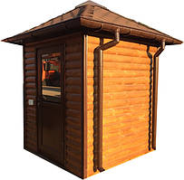 Блокпости для охорони з дерева