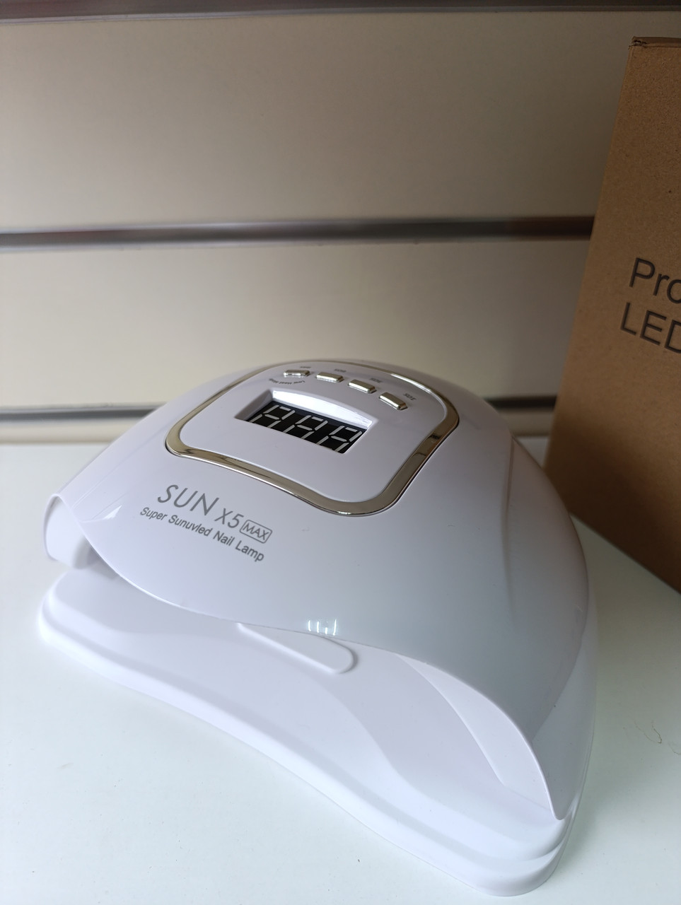 UV LED лампа для сушіння нігтів SUN 5X Max 80вт 45 діодів