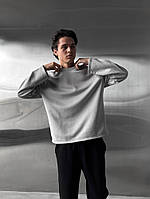 Оверсайз світшот Baza сірий RD449