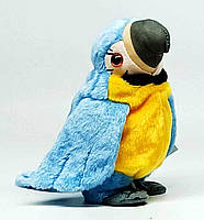 Інтерактивна іграшка-папуга Повторюшка - 18 см, ходить, синій K14802-3, фото 4