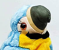 Інтерактивна іграшка-папуга Повторюшка - 18 см, ходить, синій K14802-3, фото 5