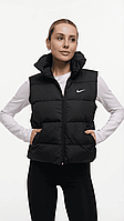 Жилетка жiноча легка "Nike" чорна матова (1908029521)