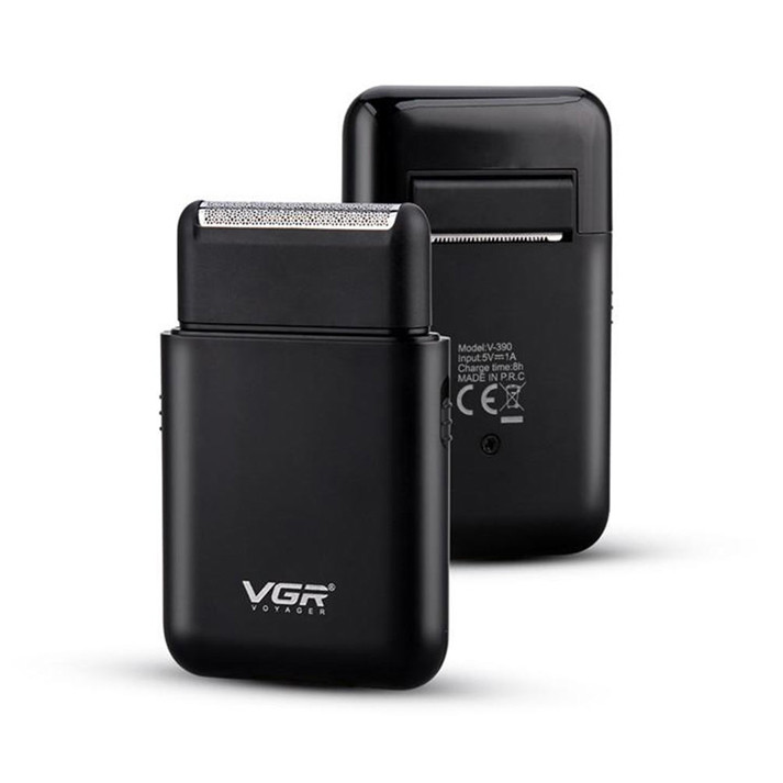 Електробритва VGR V-390 BLACK, шейвер, висувний триммер, Box, фото 1