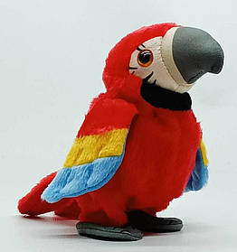 Інтерактивна іграшка-папуга Повторюшка - 18 см, ходить, червоний K14802-1