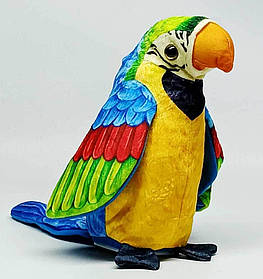 Інтерактивний Папуга - іграшка-повторюшка, 20 см синій C41808-3