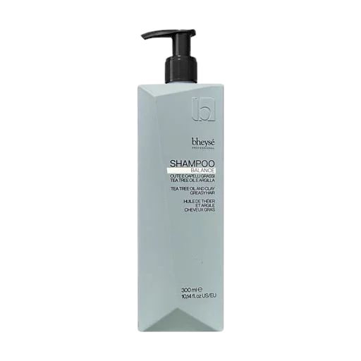 Балансувальний шампунь для волосся Bheyse Professional Balance Shampoo з олією чайного дерева та глиною, 300 мл