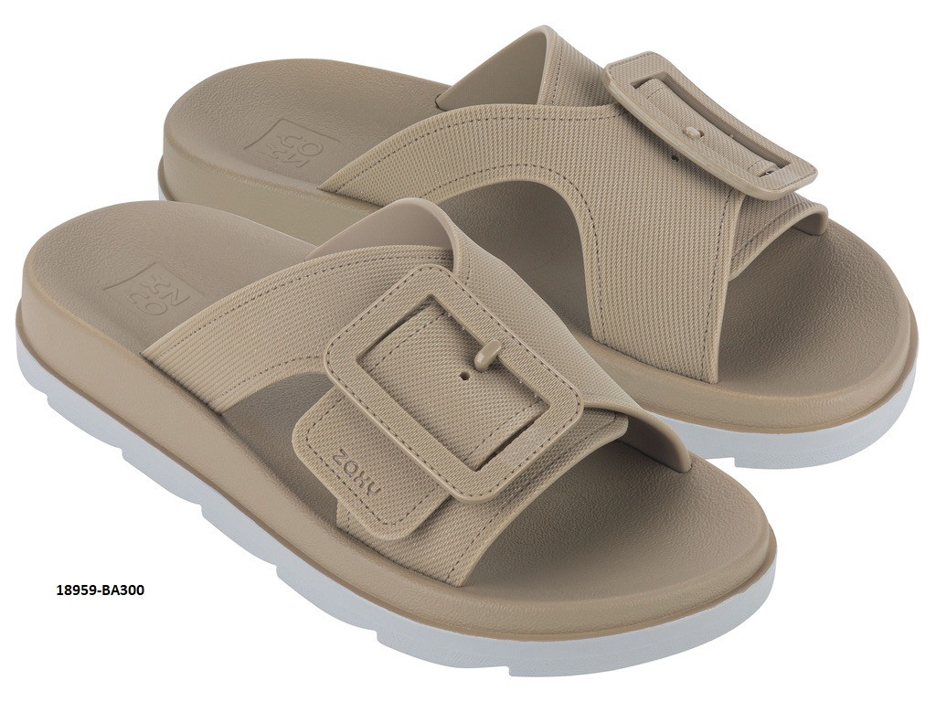 Жіночі тапки на застібці Zaxy Vibe women slipper