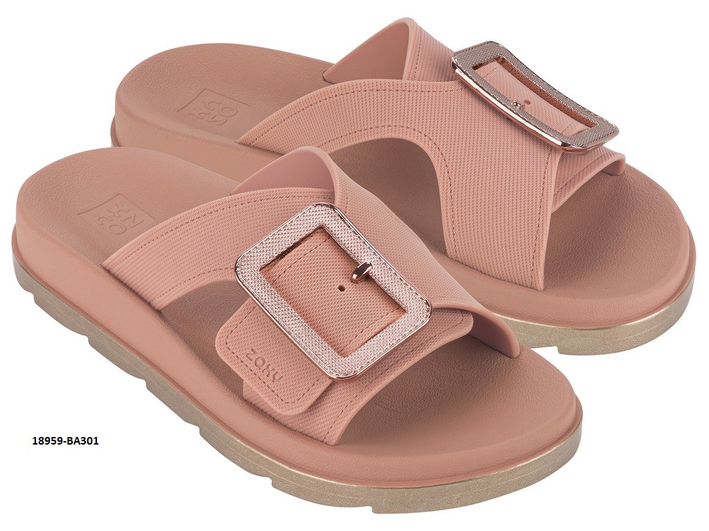 Жіночі тапки на застібці Zaxy Vibe women slipper