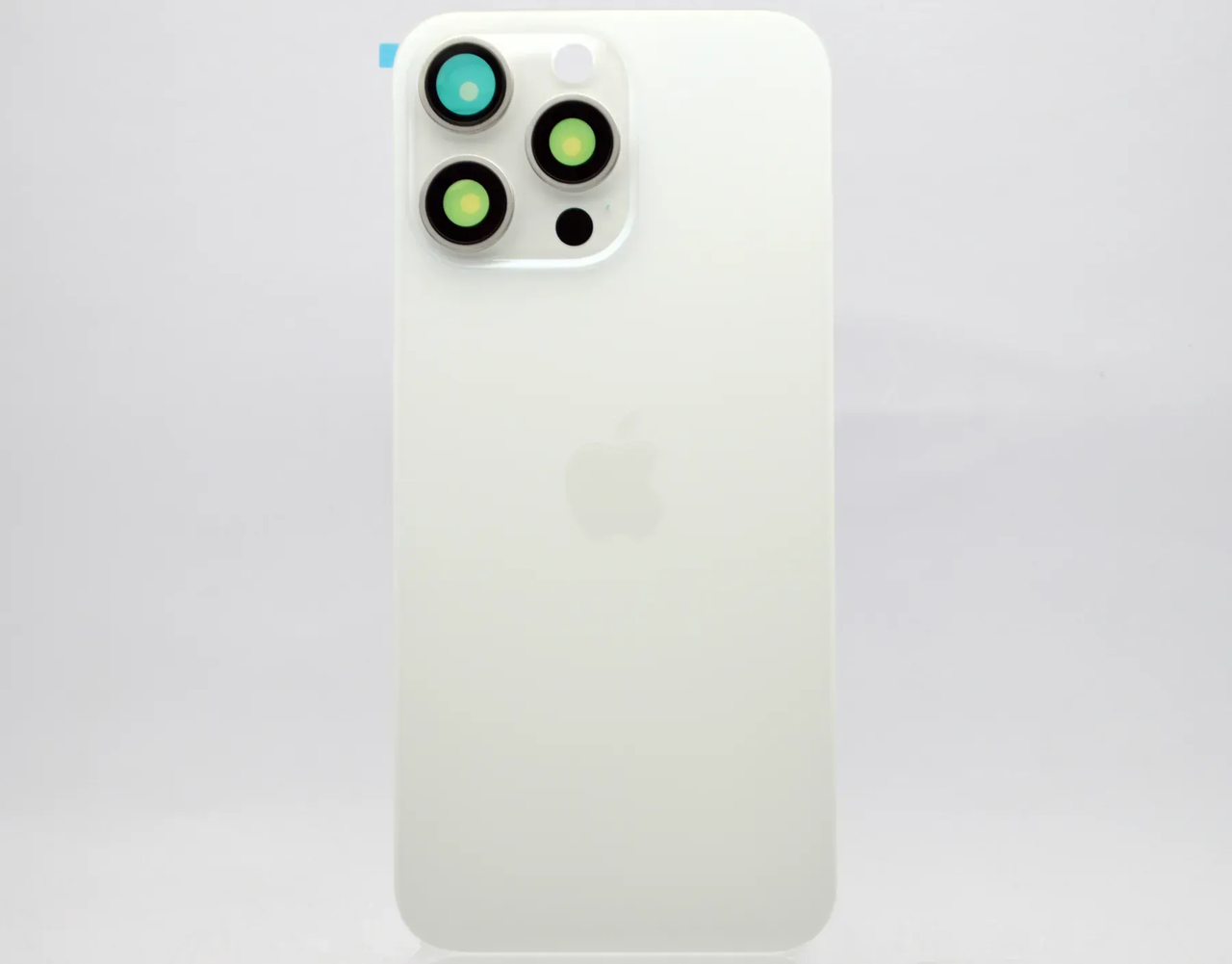 Задня кришка зі склом камери Apple iPhone 15 Pro Max White Titanium Original