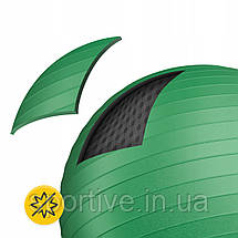 М'яч для фітнесу (фітбол) 4FIZJO 85 см Anti-Burst Green (P-5907739316394), фото 2