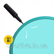 М'яч для фітнесу (фітбол) 4FIZJO 85 см Anti-Burst Mint (P-5905973404839), фото 3