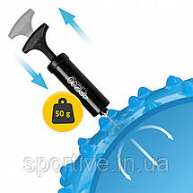М'яч для пілатесу, йоги, реабілітації 4FIZJO 20 см (масажний) Blue (P-5905973402354), фото 3