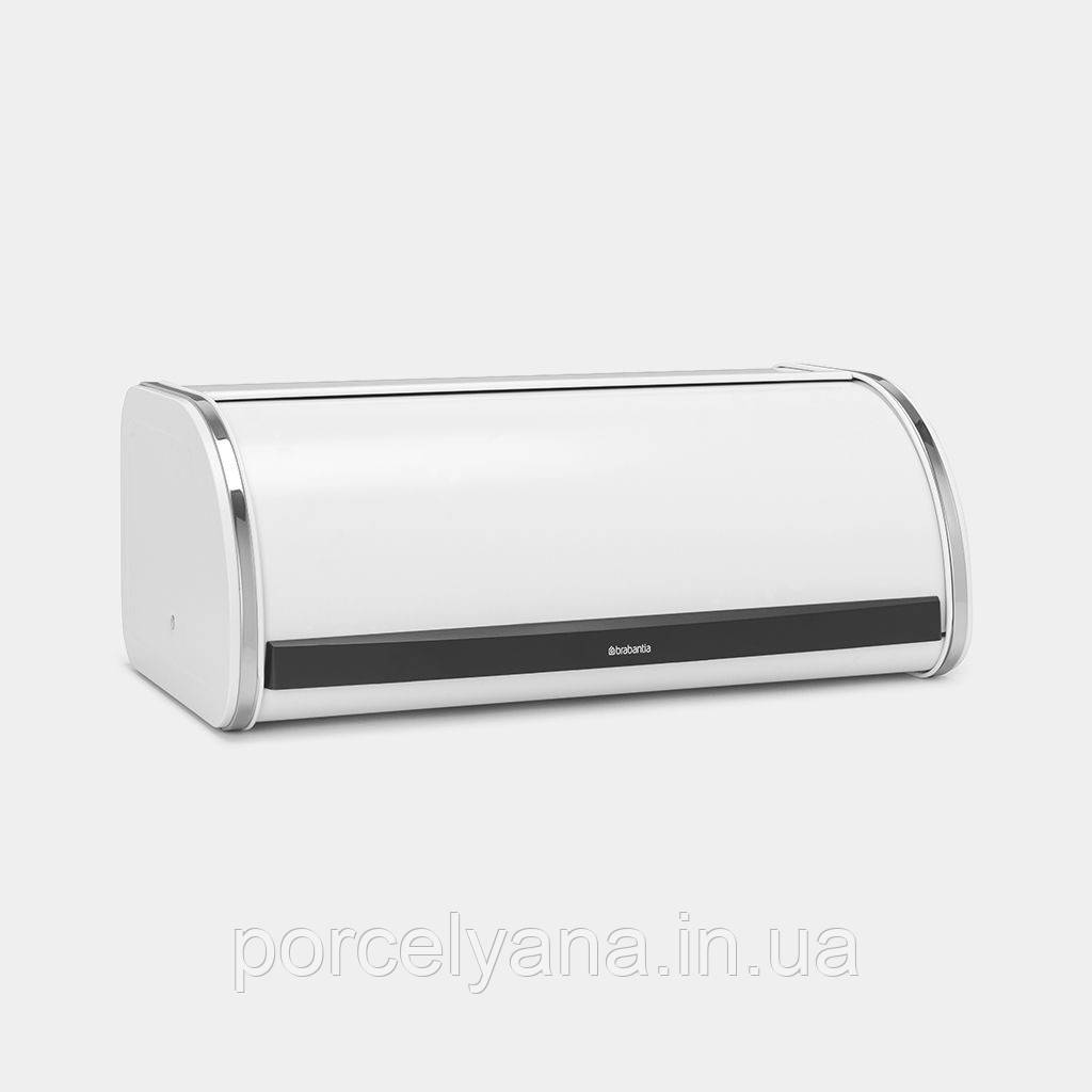 Хлібниця металева біла Brabantia Roll Top 26*44,5*17 см, фото 1