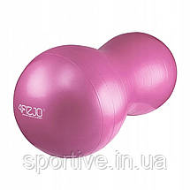 М'яч для фітнесу (арахіс) 4FIZJO Air Ball Peanut 45 x 90 см Anti-Burst Pink (P-5907739318565), фото 2