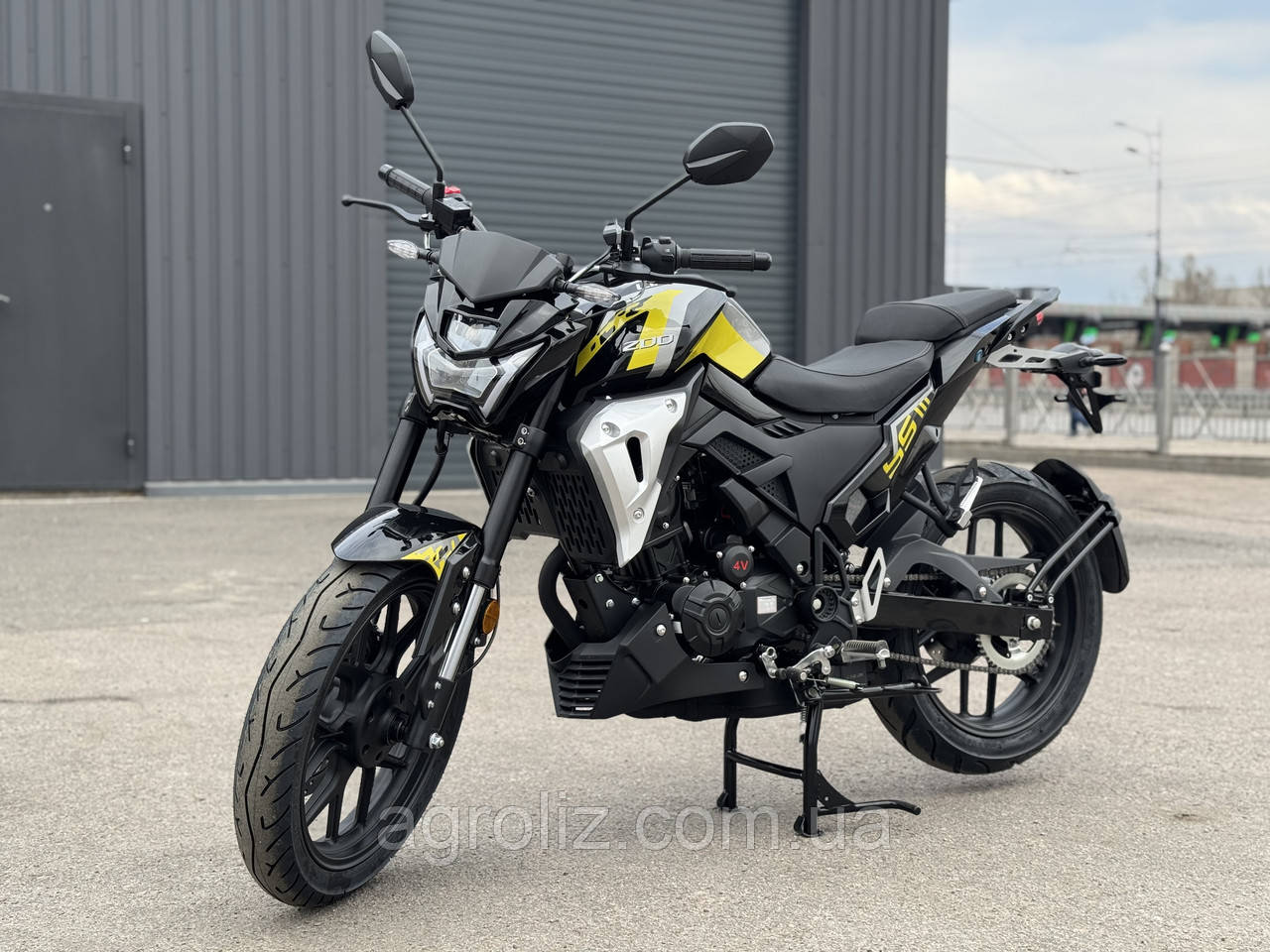 Мотоцикл Lifan SR220 (чорний)