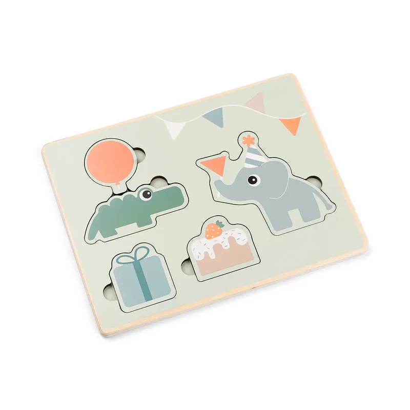 Пазл вкладиш Done by Deer Святковий, фото 1